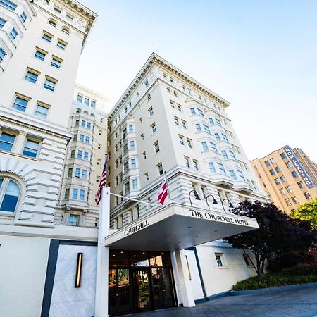 The Churchill Hotel Near Embassy Row Washington Exterior foto